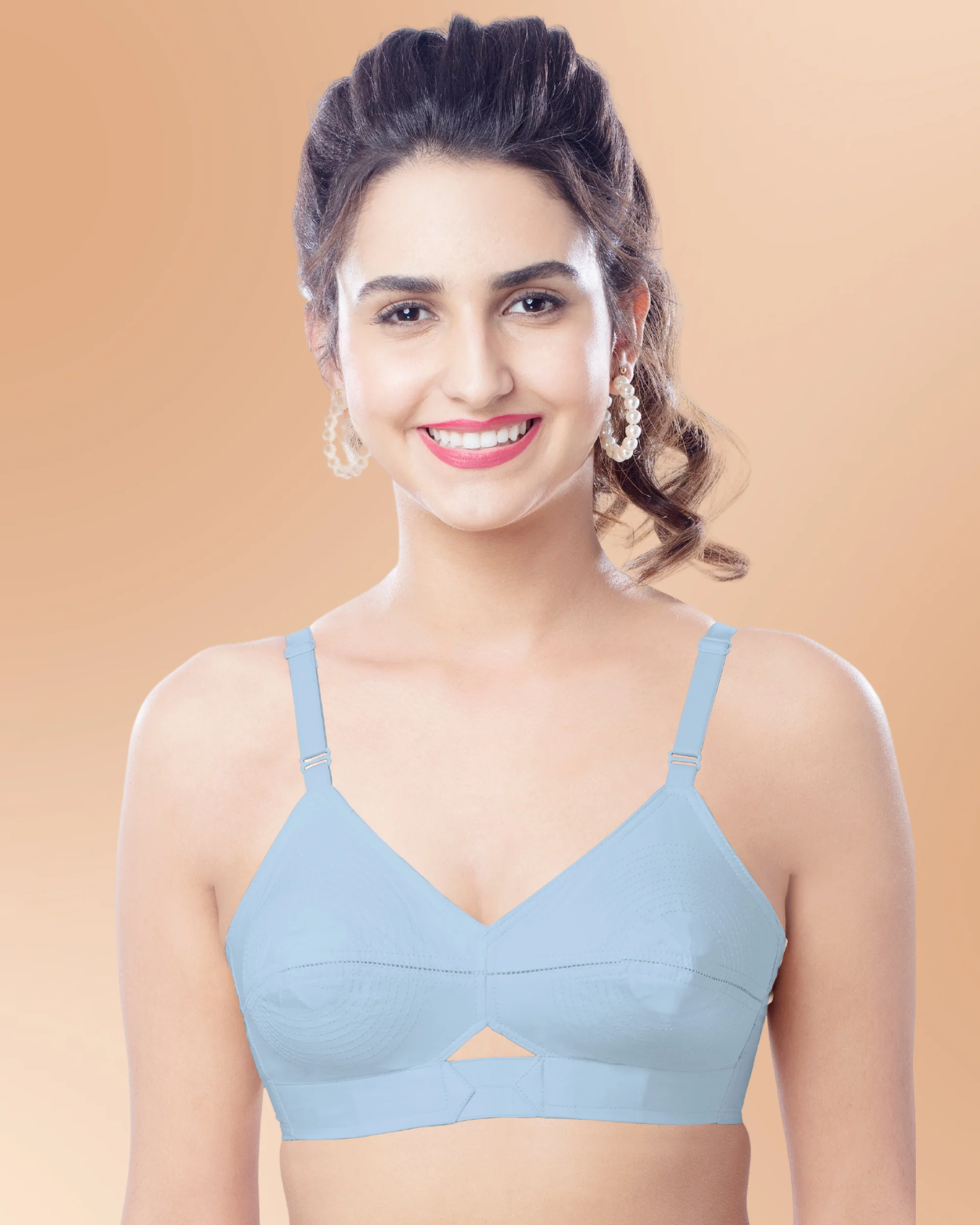 Kavya Xtra Soft Full Coverage Cotton Round Stitch Bra